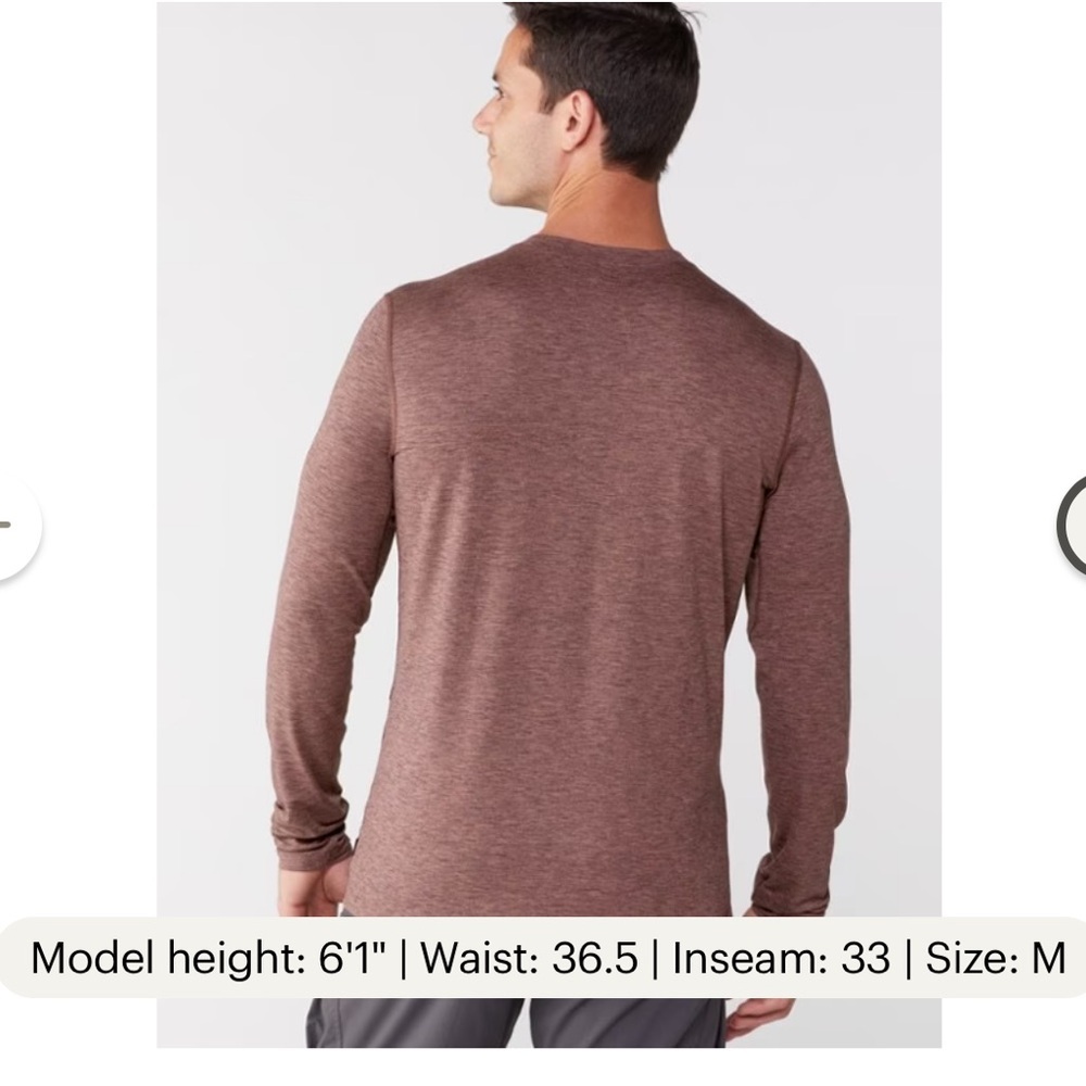 REI Co.op Midweight Long-Sleeve‎ Crew - Picture 3 of 5